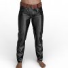 Marvelous Designer Dynamic Clothes - Mens' Pants with Belt & Buckle Marvelous Designer Dynamic Clothes.