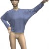 Dolman Shirt V2 Marvelous Designer 3D Clothing