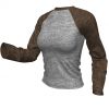 Womens' Raglan Shirt Marvelous Designer 3D Garment