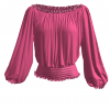 Sweet Shirring Shirt V1 - Marvelous Designer Garment File