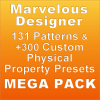 131 Marvelous Designer Garments and 300 PPP Mega Pack for Studios