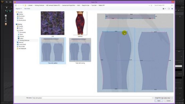 Creating 3D Clothes from Marvelous Designer Patterns Tutorial krk