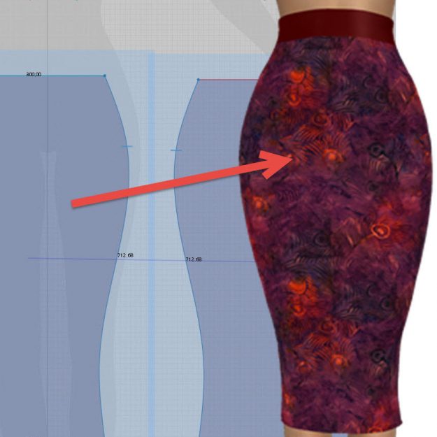 Download Free Marvelous Designer Clothing Pattern for Tube Skirt