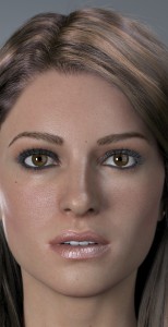 Luc Begin - Selena Realistic Women 3D Model Render