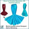 MD130 - How to Make Dynamic 3D Fishtail Skirts Marvelous Designer Workshop