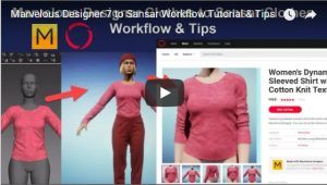 Visit Marvelous Designer to Sansar video tutorial page