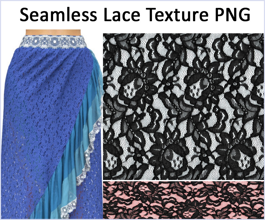 Free Marvelous Designer Lace Texture by Camille Kleinman