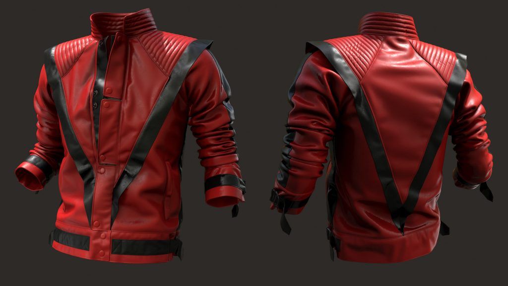 Tony Clark marvelous designer jacket leather